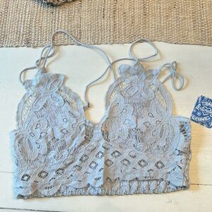 Free People Adela stone bralette small S